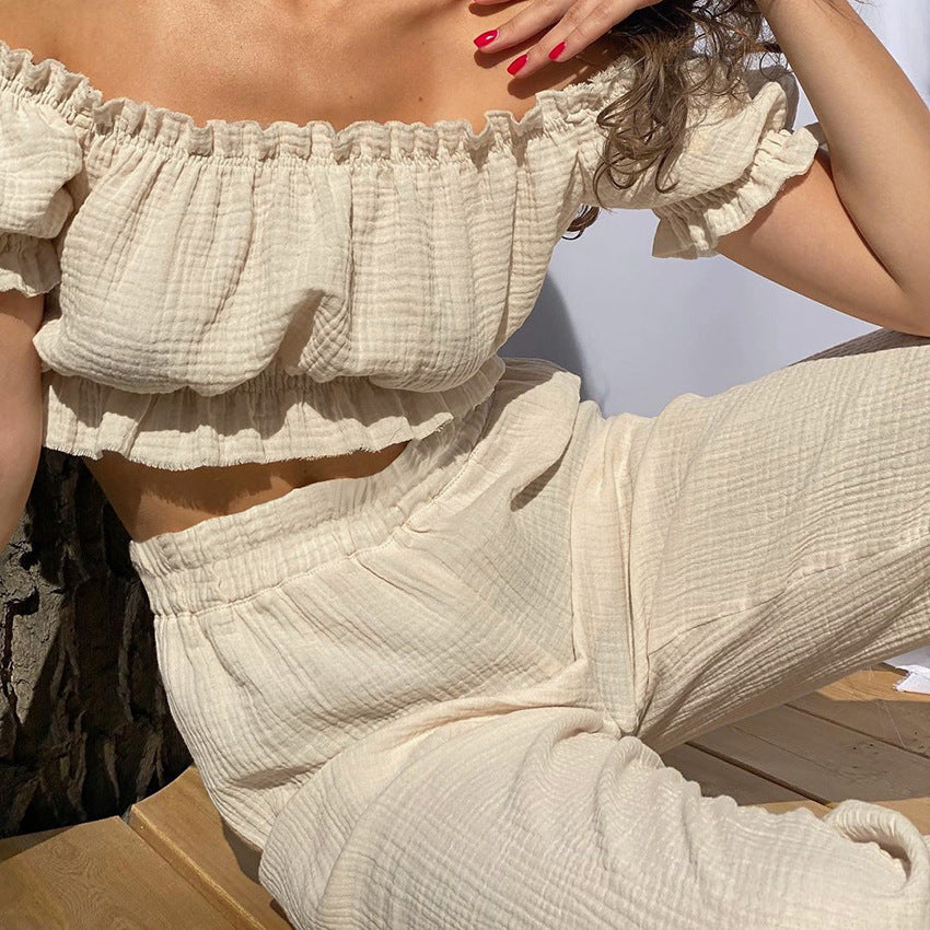 Comfortable two piece for mother.