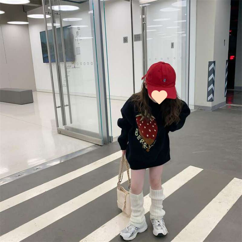 Berry cardigan for little girls