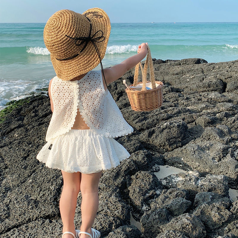 Girls summer lace dress