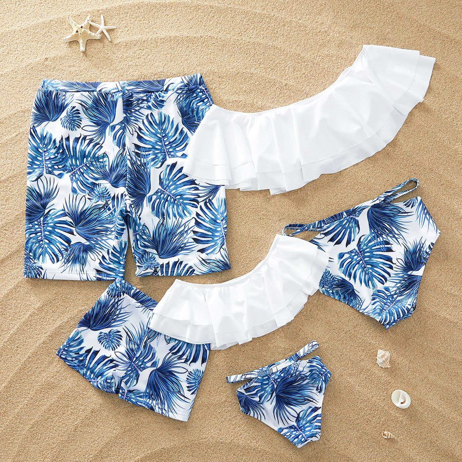 Matching swimsuit for the whole family