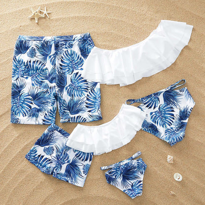 Matching swimsuit for the whole family