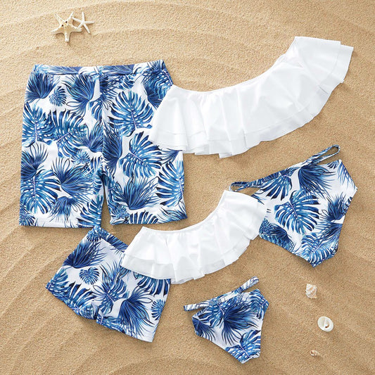 Matching swimsuit for the whole family
