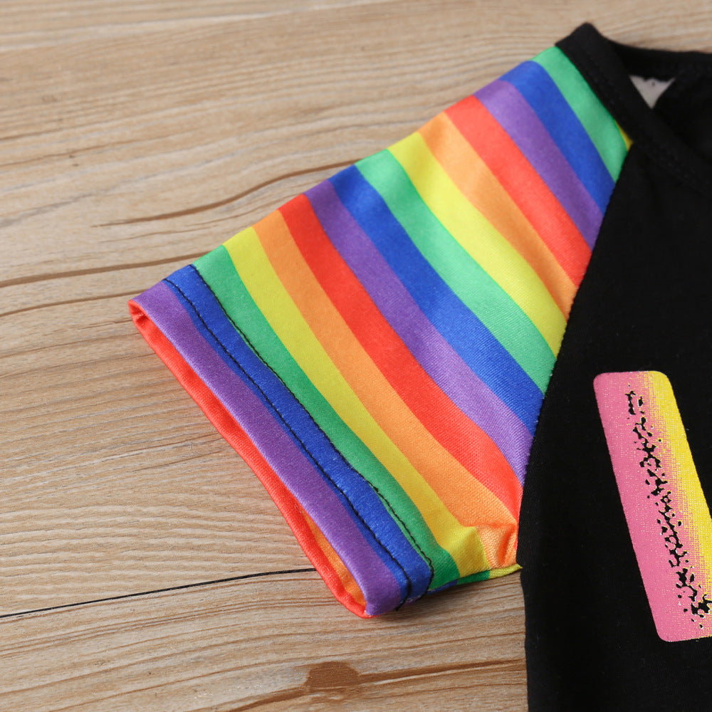 Daughter unicorn rainbow dress