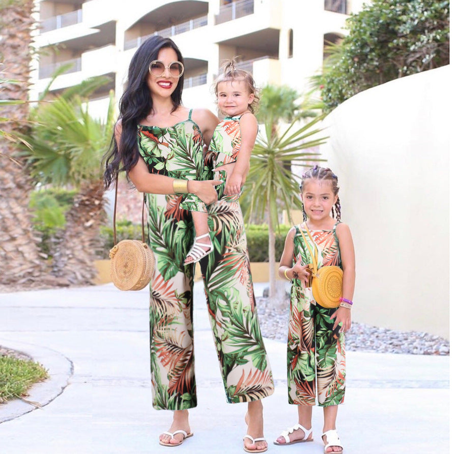 Mother And Daughter matching two piece