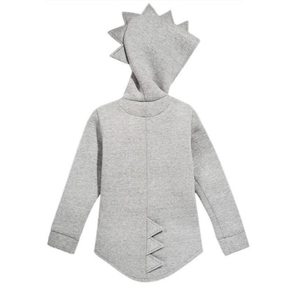 Boy dinosaur hooded vest
