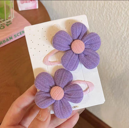 Girls hair clips and ties