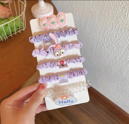 Girls hair clips and ties